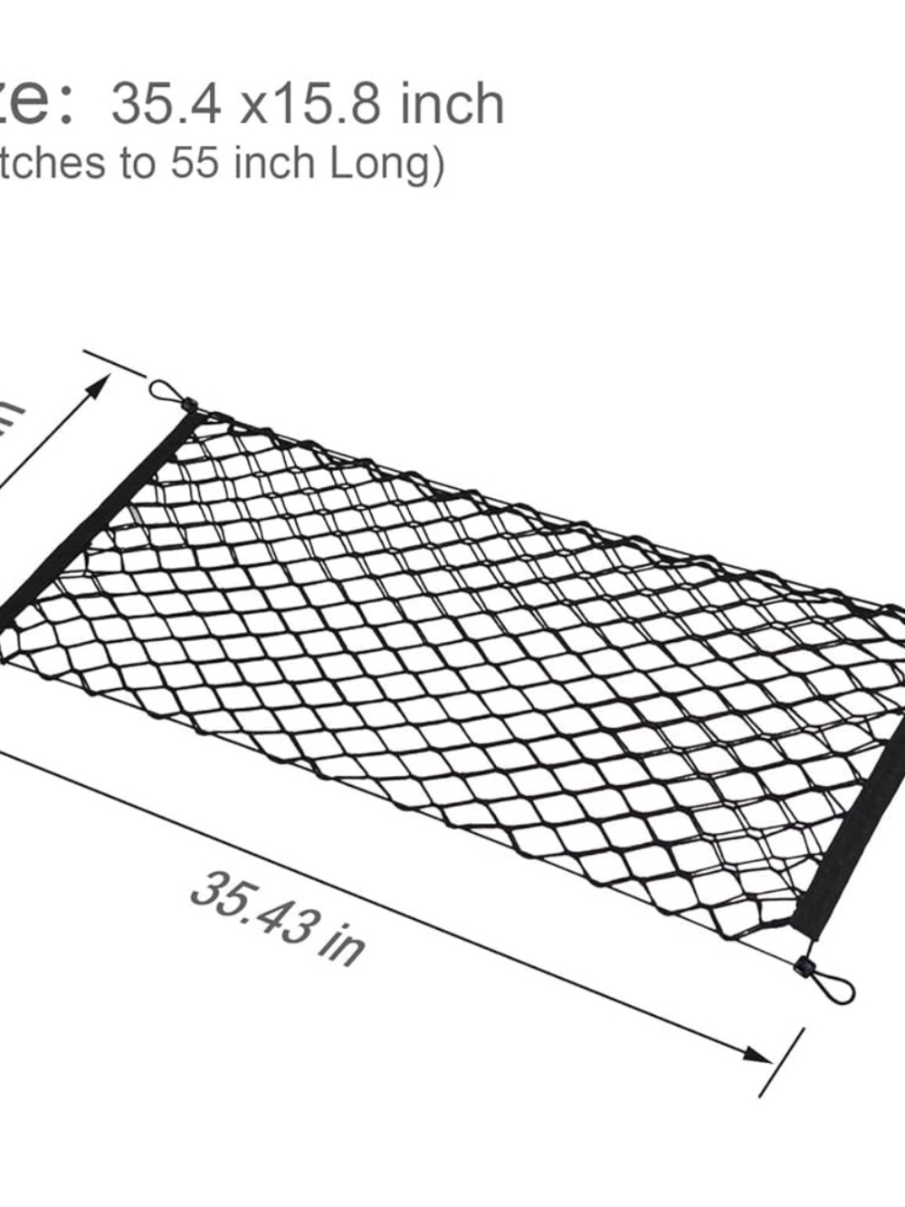Car suv  cargo net black